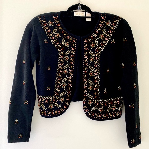 X.E.S. - NY Sweaters - Vintage LambsWool Bolero